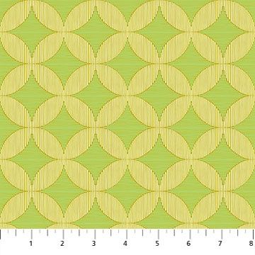Woven Windows in Spring, Rhapsody, Printed Cotton