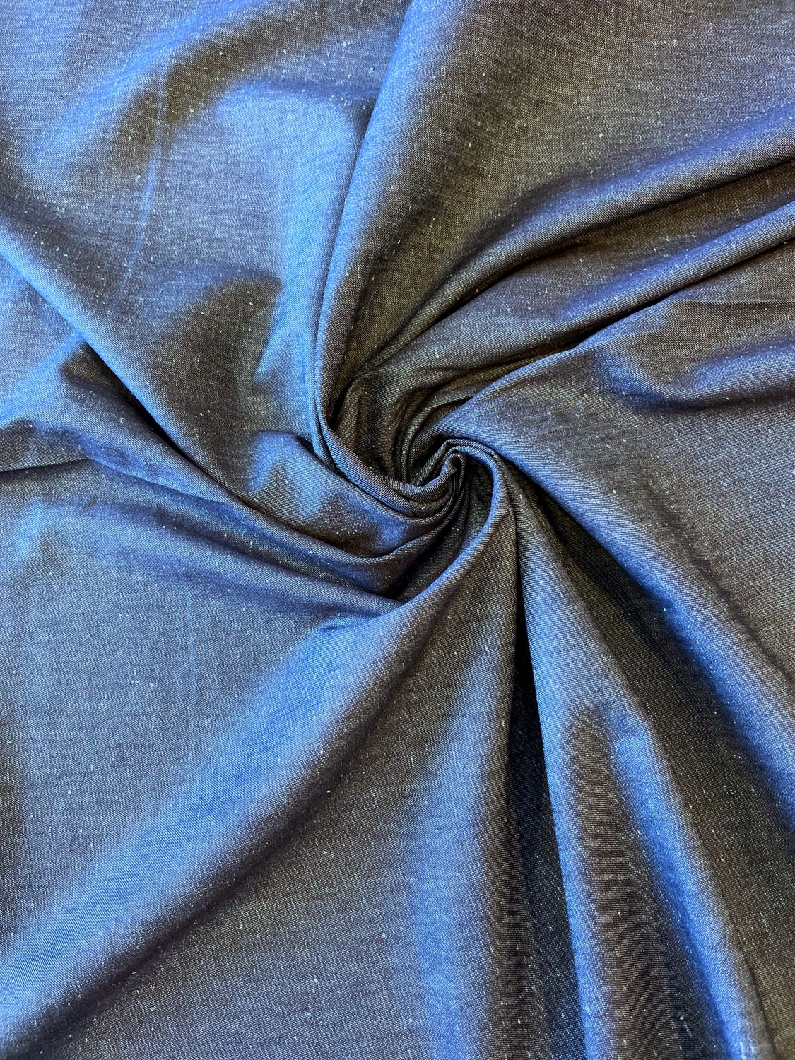 Chambray Solid, Dark Indigo