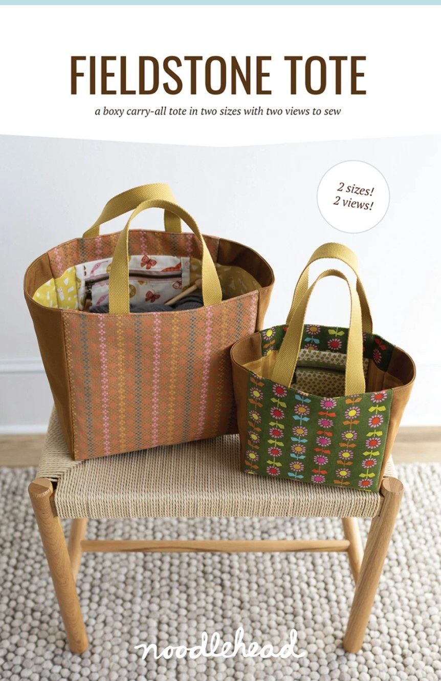Fieldstone Tote Bag Pattern