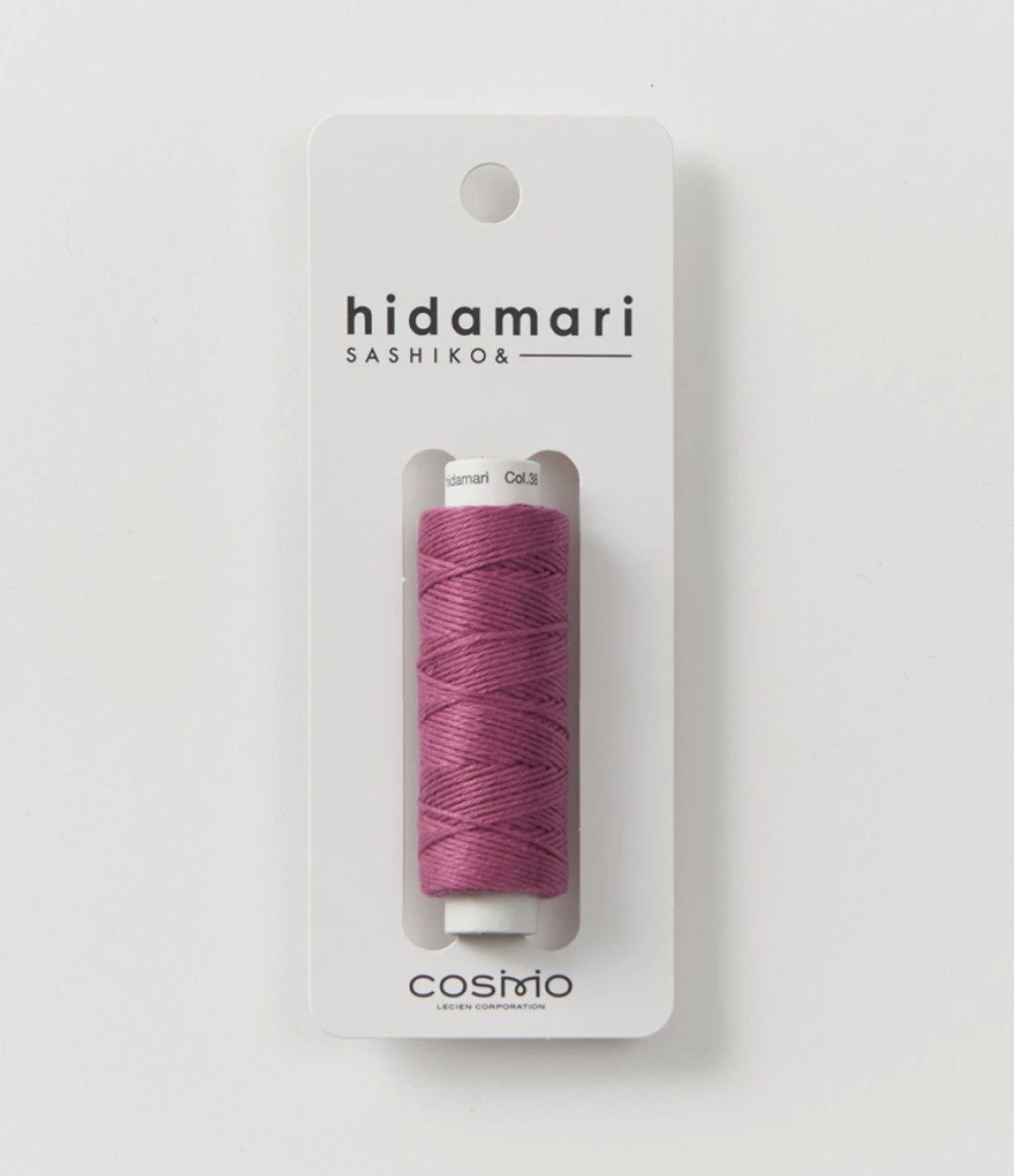 Sashiko Cosmo Hidamari Embroidery Thread - 038 Orchid