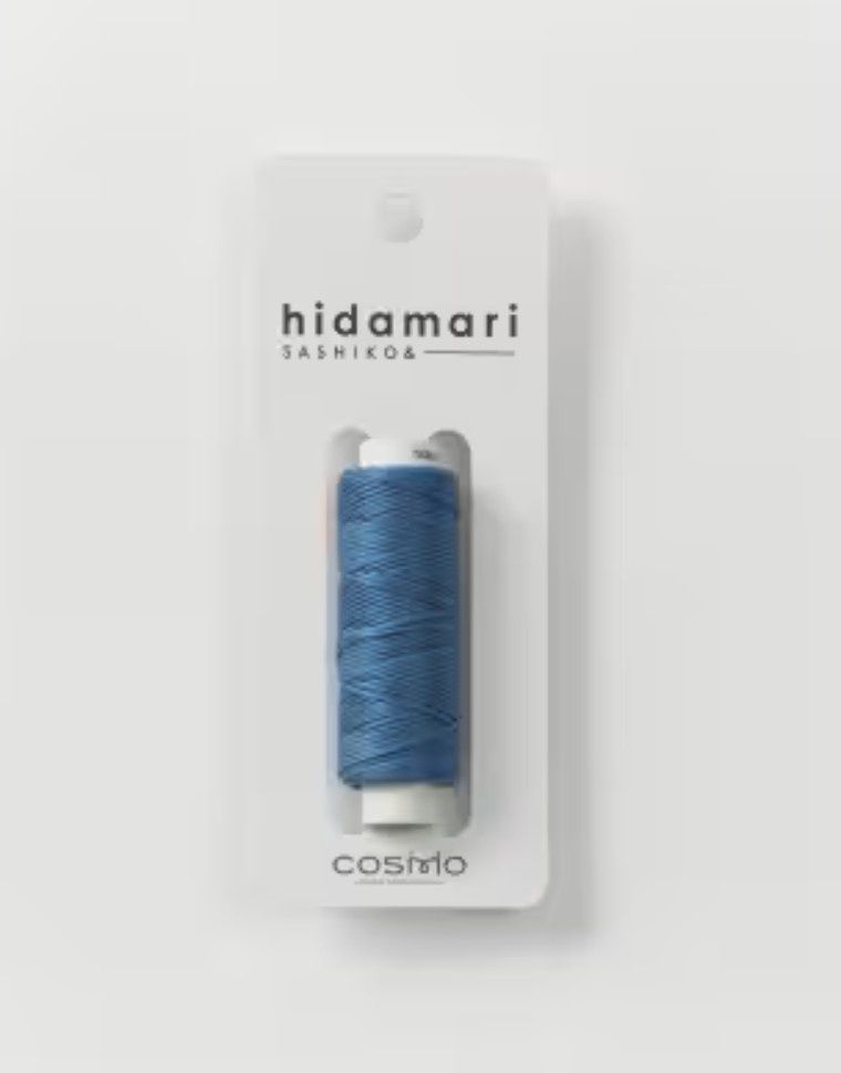 Sashiko Cosmo Hidamari Embroidery Thread - 037 Cerulean Blue