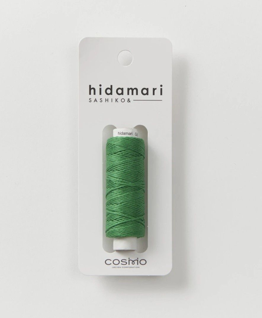 Sashiko Cosmo Hidamari Embroidery Thread - 031 Kelly Green