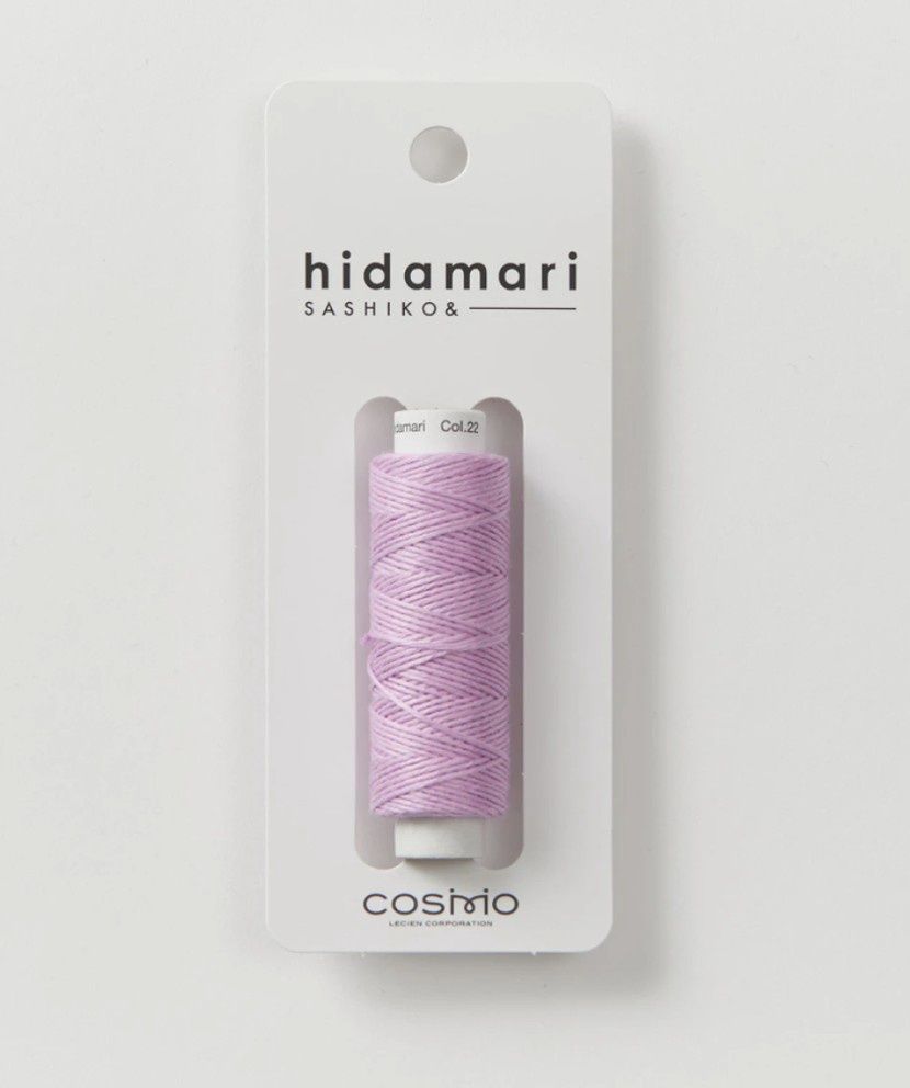 Sashiko Cosmo Hidamari Embroidery Thread - 022 Candied Violets