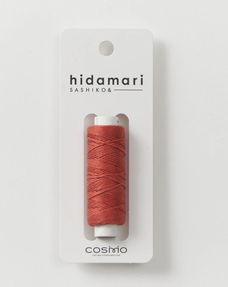Sashiko Cosmo Hidamari Embroidery Thread - 034 Burnt Persimmon