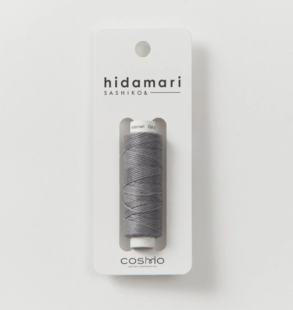 Sashiko Cosmo Hidamari Embroidery Thread - 036 Ash