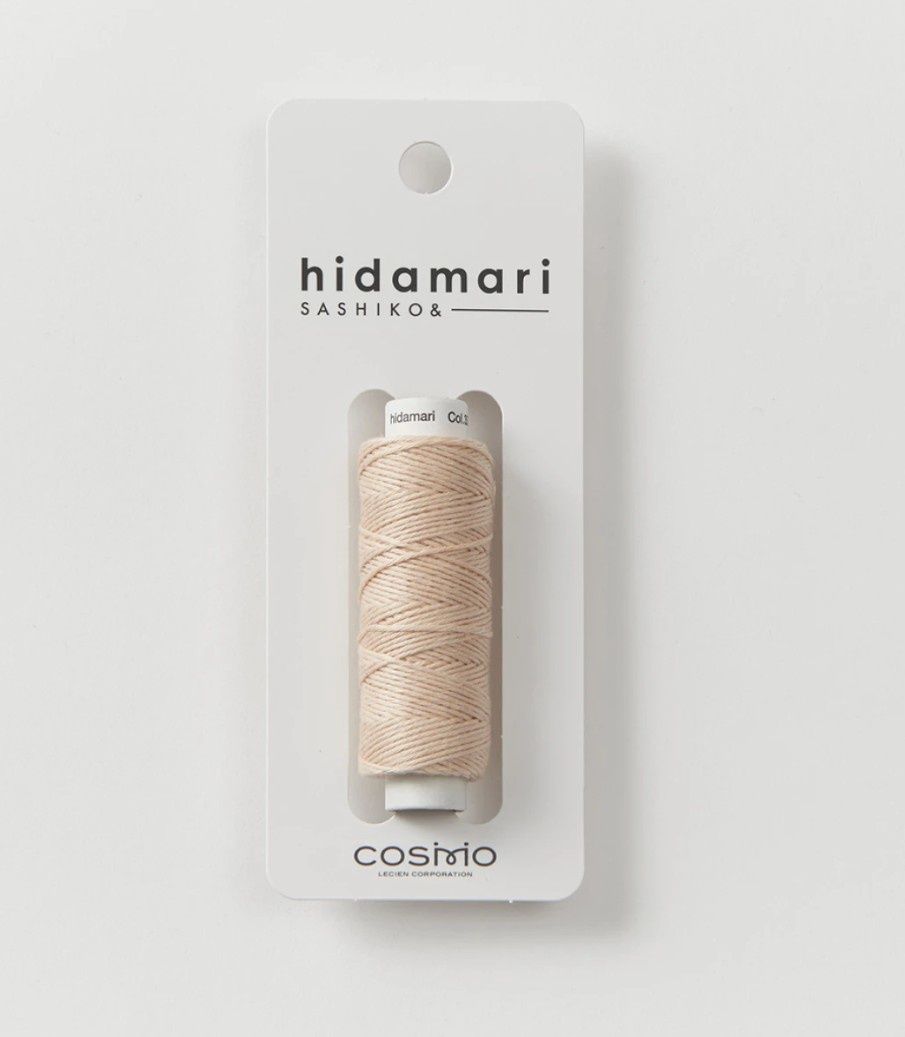 Sashiko Cosmo Hidamari Embroidery Thread - 033 Milk Tea