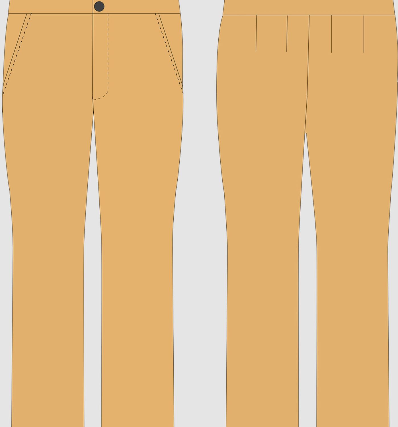 Sorcha Classic Slim Trousers Pattern - J Stern Designs, Size: Sizes 2-8