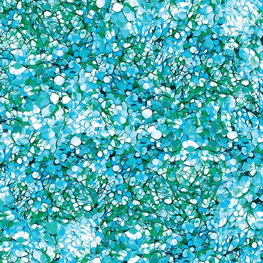 Sparkle Light Teal, Illuminations, Printed Cotton