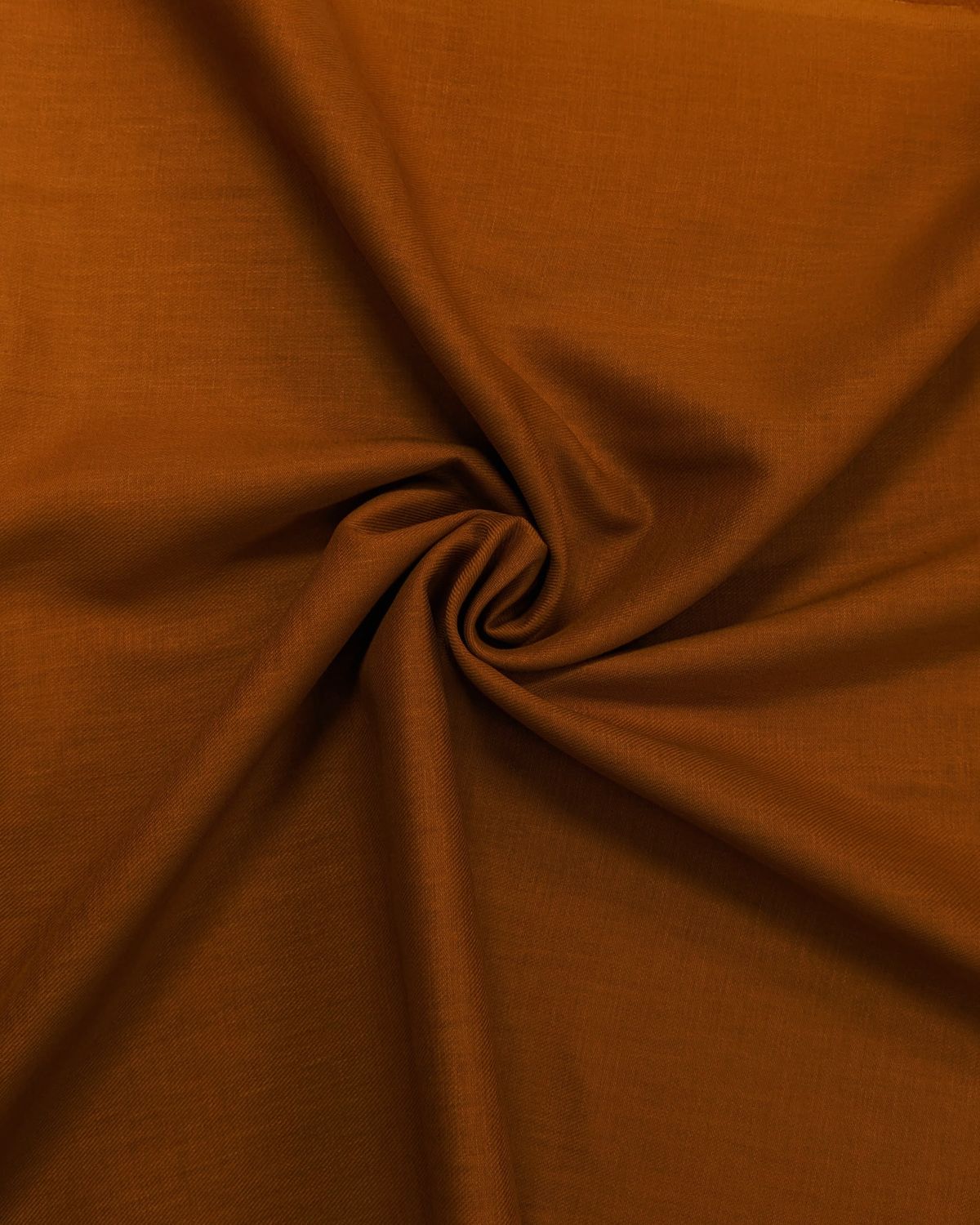 Kokka Luionnol Liner Viyella Solid #2, cotton/linen blend twill in Persimmon
