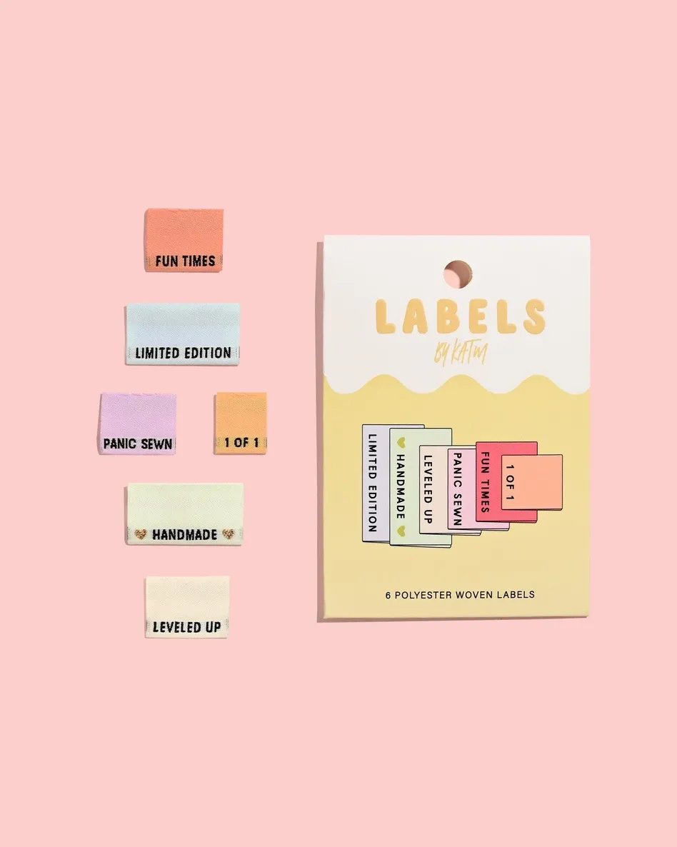 Maker, Side Seam Garment Labels Set