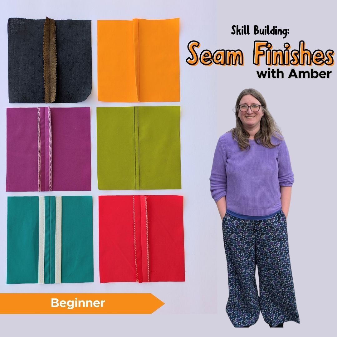 Seam Finishes with Amber in Kalamazoo