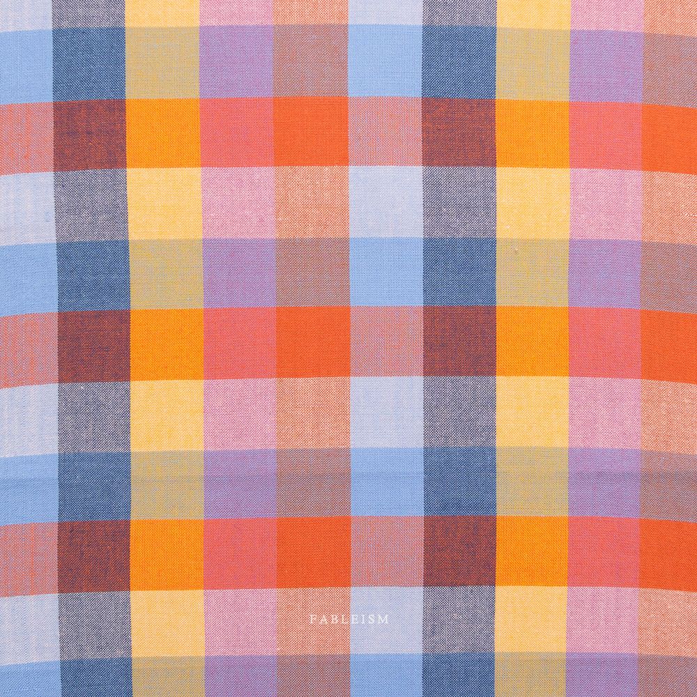 1 inch Happy Checkers in Cornucopia, Fine &amp; Dandy, Fableism