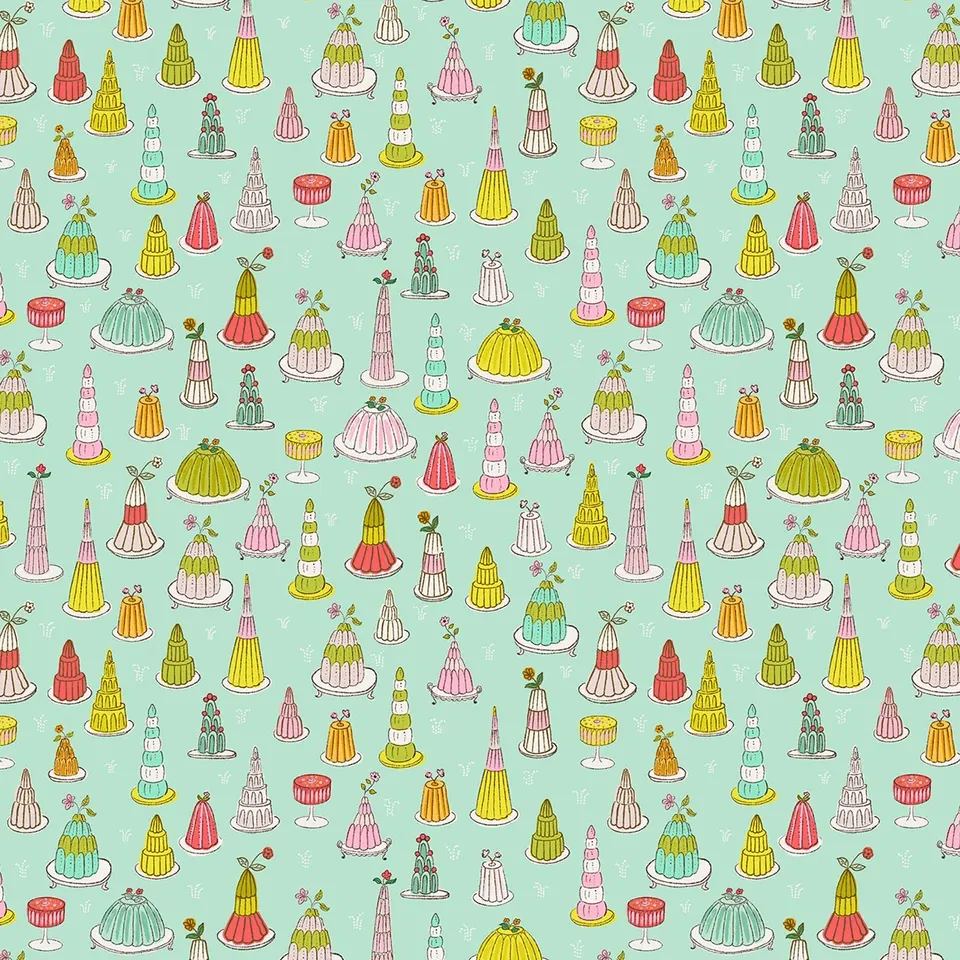 Jelly Jubilee, Jelly Party, Printed Cotton