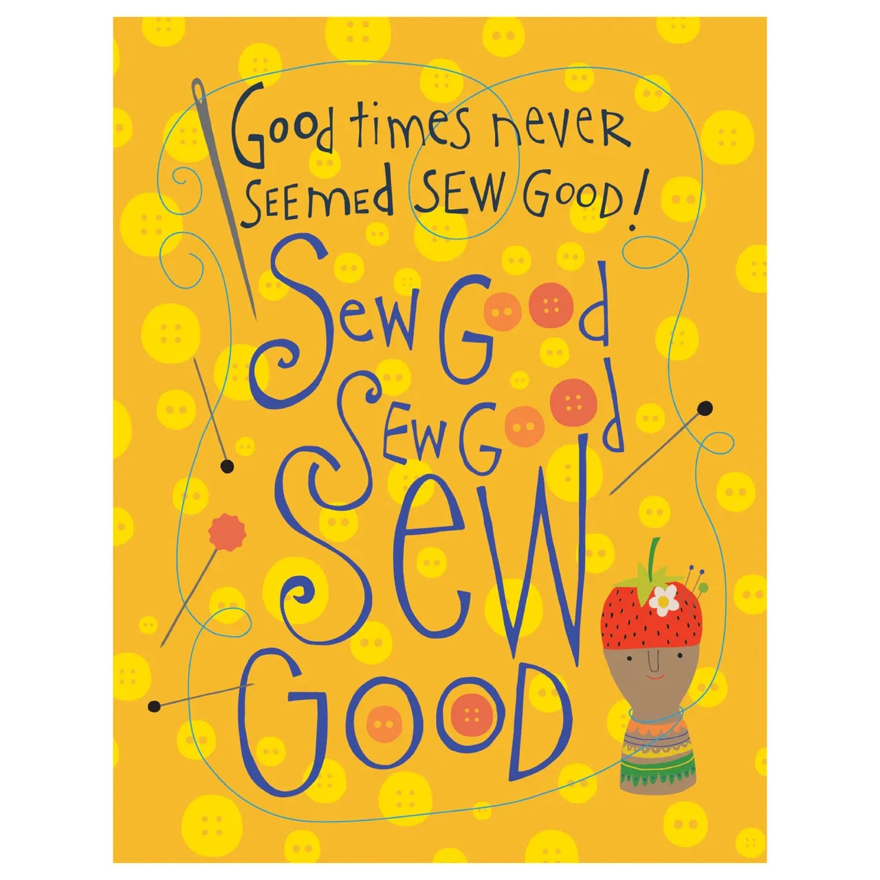 Sew Good, Notecard