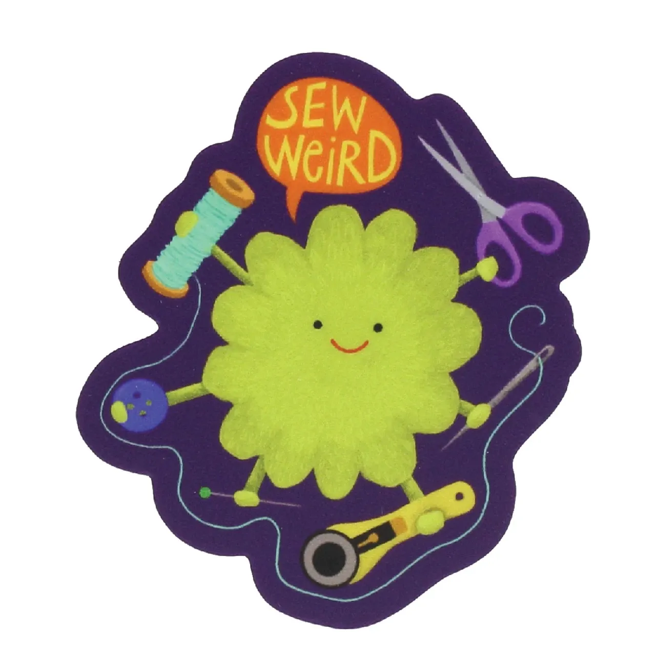 Sew Weird, Vinyl Sticker