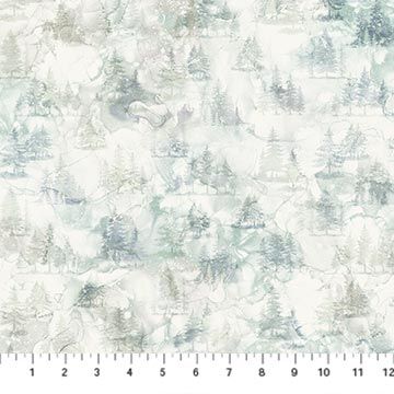 Mini Trees, Altitude Printed Cotton