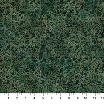 Cedar Sprigs, Altitude Printed Cotton
