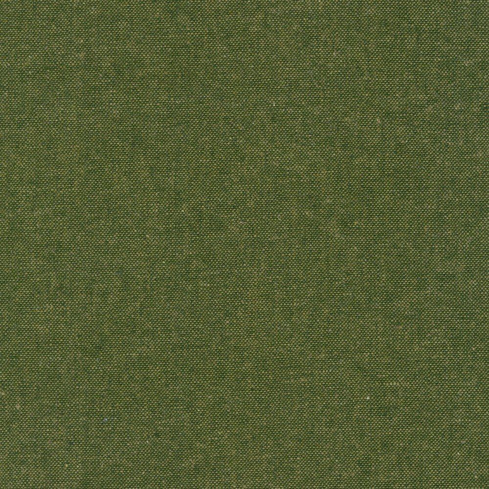 Remnant - 1-15/8yds - Essex Yarn-Dyed Cotton/Linen Blend in Army, Color: Army - Remnant 1-5/8yds