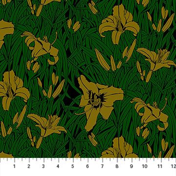 Fringe in Gilded, Clean Cut Cotton by Anna Maria