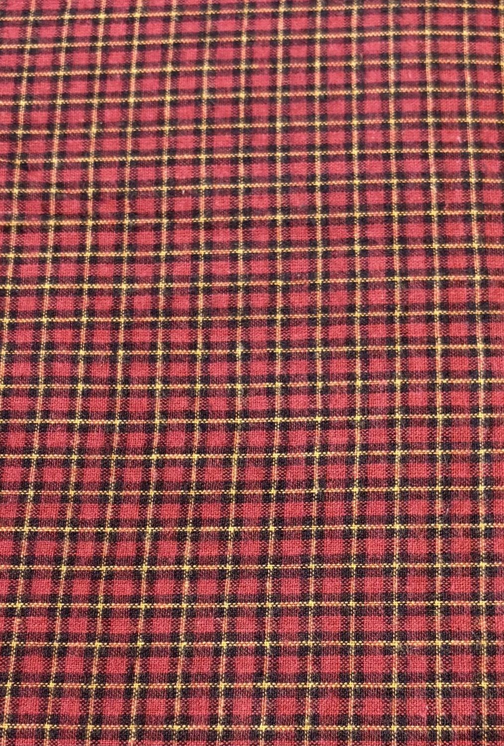 REMNANT 1-1/4 Brushed Back Country Cotton Red
