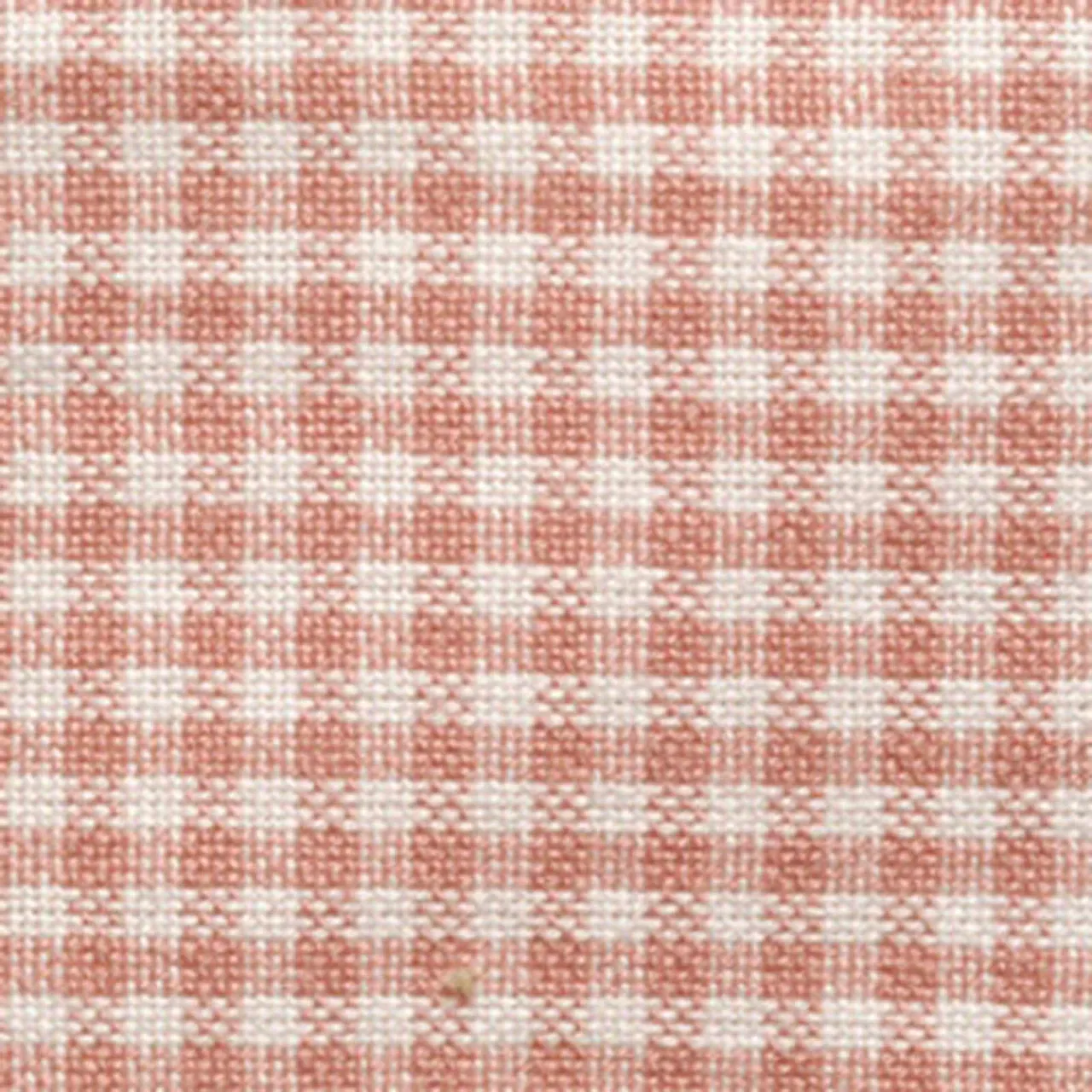Mini Check in Rose, Homespun Cotton