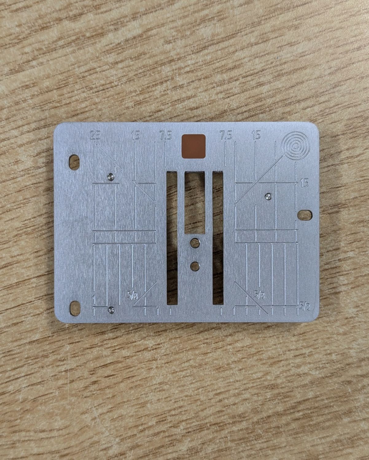 Bernina Straight Stitch/Cutwork Plate