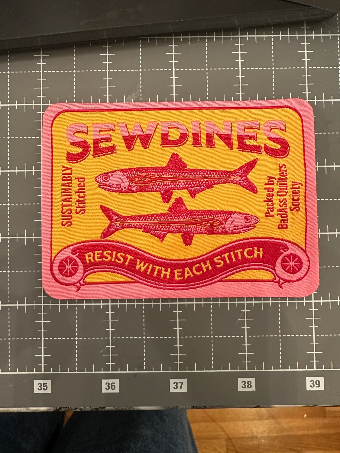 Sewdines Patch, BadAss Quilter