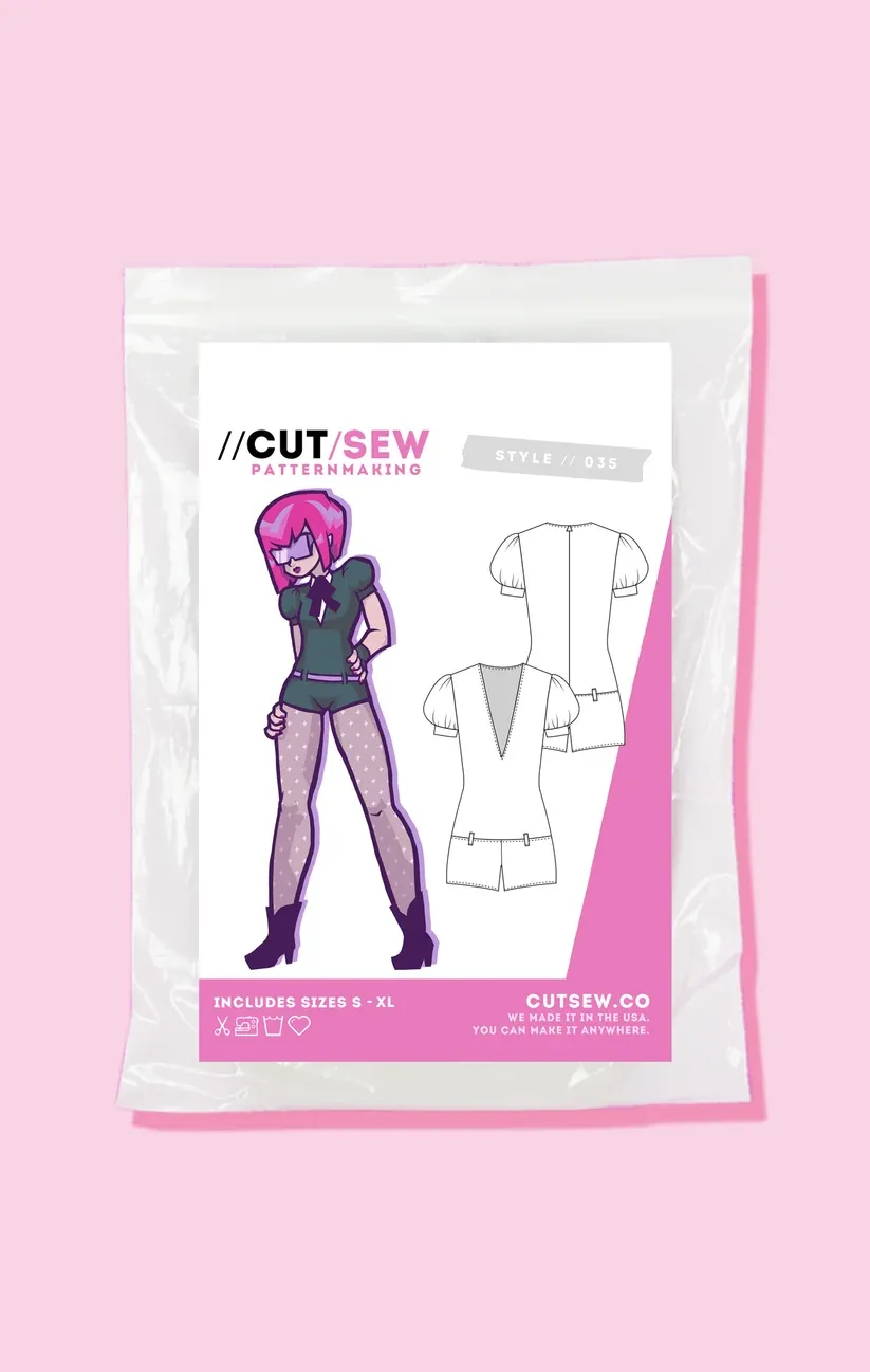 Moonstone Pattern, Cut / Sew Patternmaking