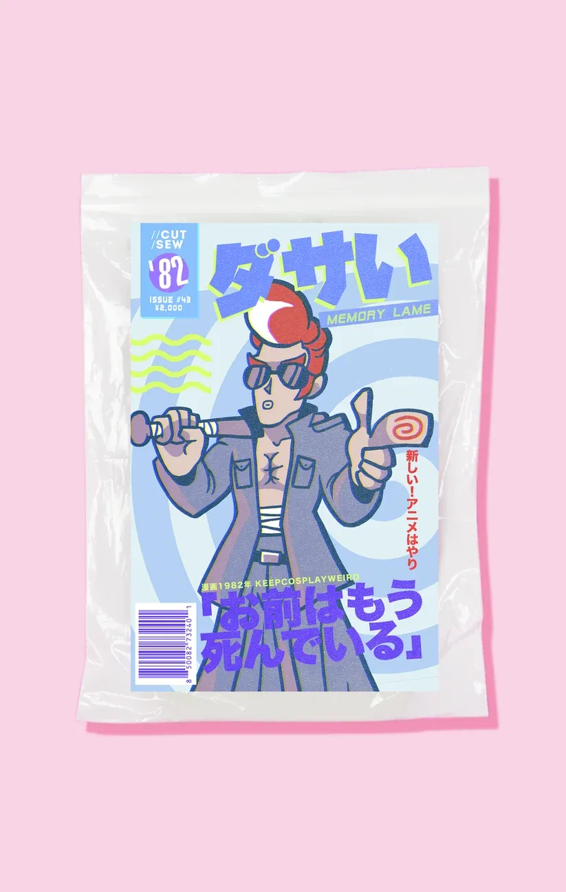Bosozoku Pattern, Cut / Sew Patternmaking