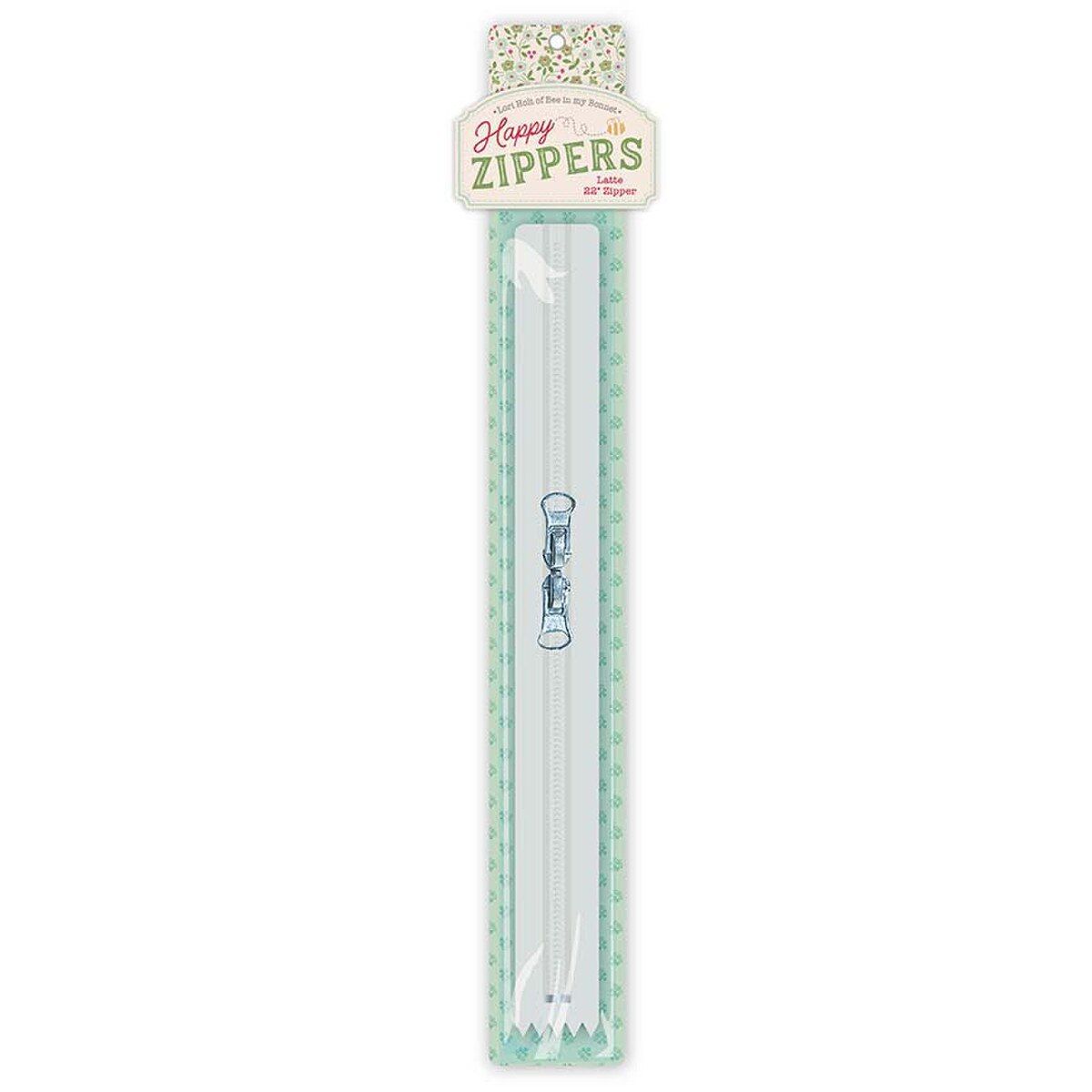 Lori Holt Happy Zippers, 22" Latte