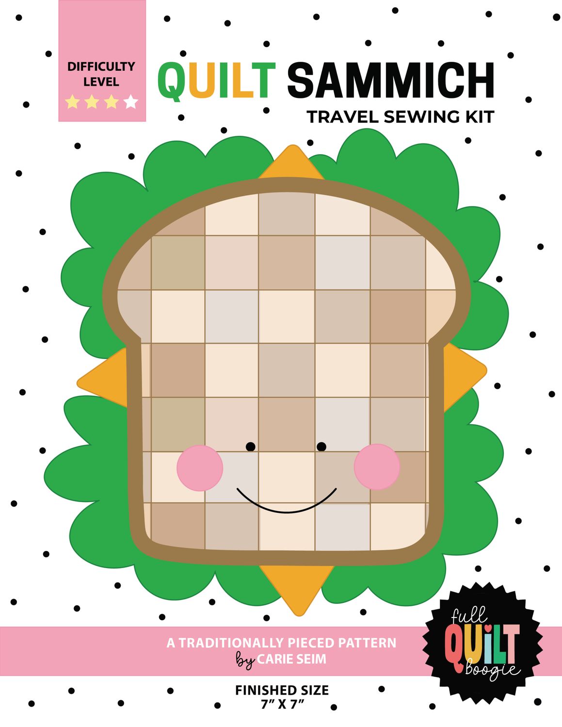 Quilt Sammich Traveling Sewing Kit Pattern