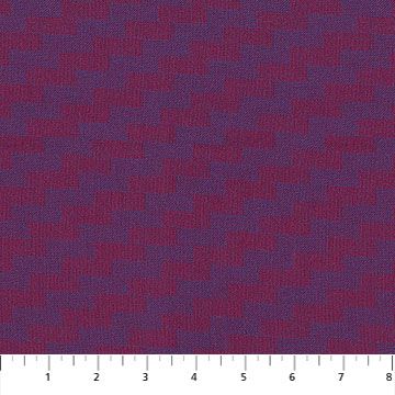 Steps in Royal, Journey Cotton Jacquard, Anna Maria Textiles