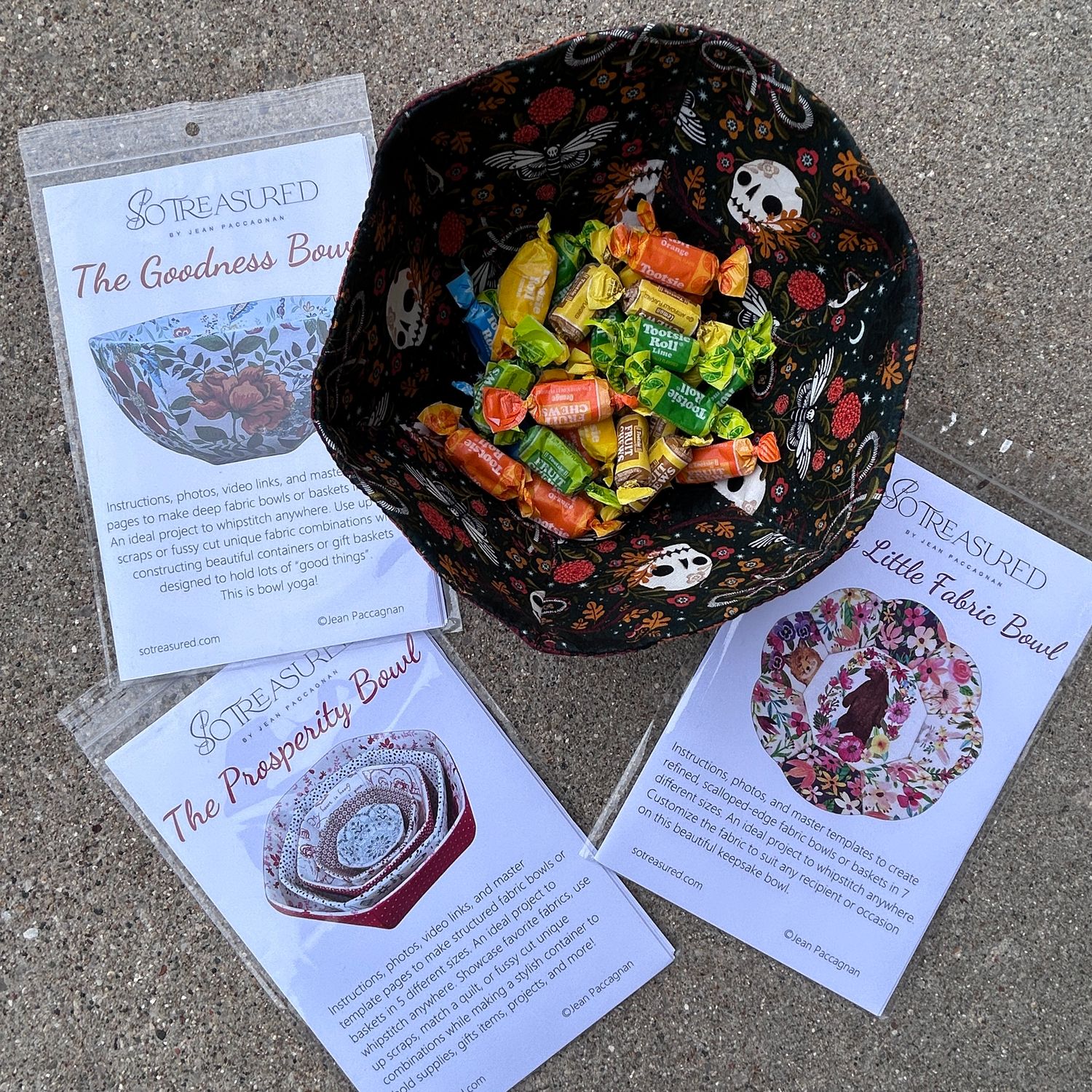 English Paper Pieced Bowls