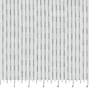 Stripe in White, Ripple &amp; Thread, Cotton Woven