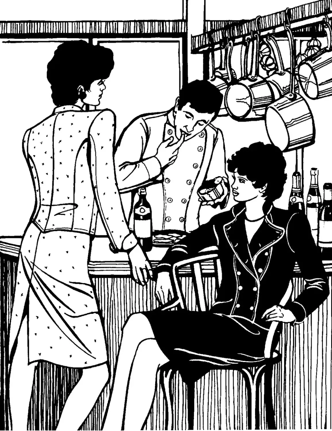 Belgian Military Chef's Jacket Pattern, Folkwear # 133