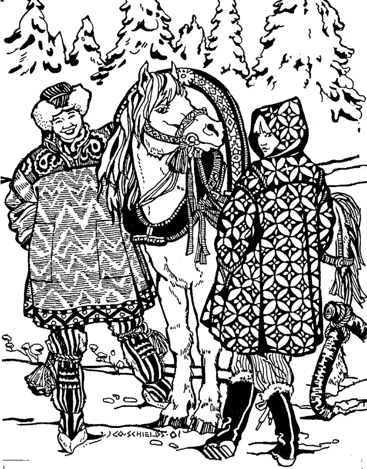 Siberian Parka Pattern, Folkwear # 153
