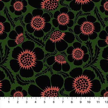 Prickly in Forest, Clean Cut Rayon