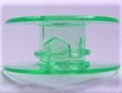 Bobbin Viking Green Plastic Economy, 5pk
