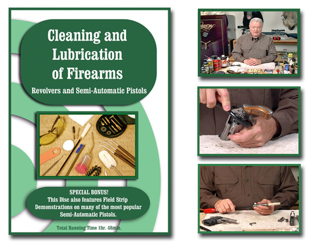 Cleaning and Lubrication of a Revolver and Pistol