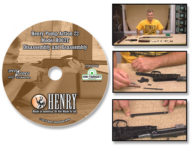 Henry H003T Pump Action Model in 22LR