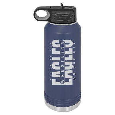 EVW Wrestling Laser Engraved Tumblers and Water Bottles--7 Options!!