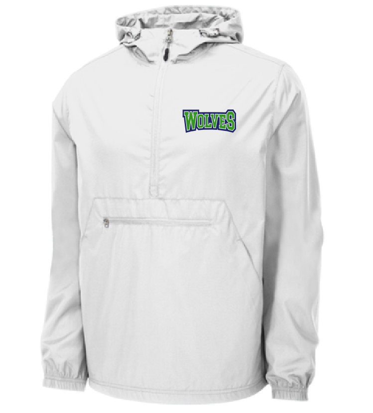 Sport-Tek ® Packable White Anorak