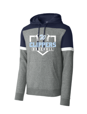 Clippers Baseball Sport-Tek Drive Fleece Colorblock Hoodie