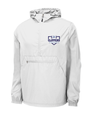 Clippers Sport-Tek ® Packable White Anorak
