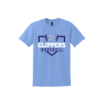 Clippers Blend 50/50 T-shirt--3 Colors Available--Youth Sizes Available
