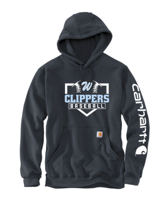 Clippers Carhartt Midweight LOGO Hooded Sweatshirt