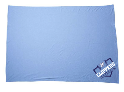 Clippers Special Blend Blanket in Pacific Blue