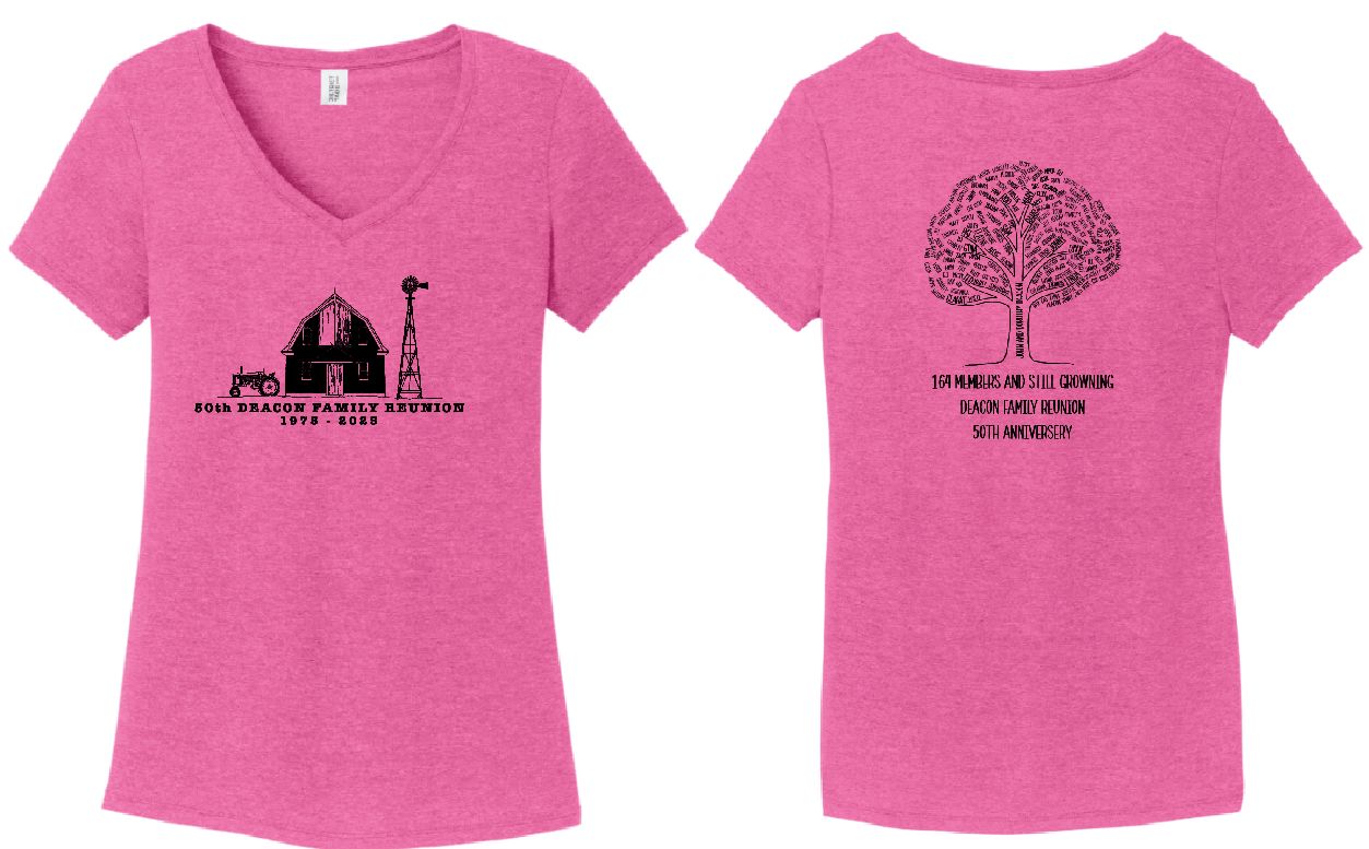 Deacon District Women’s Perfect Tri V-Neck Tee--3 Color Options