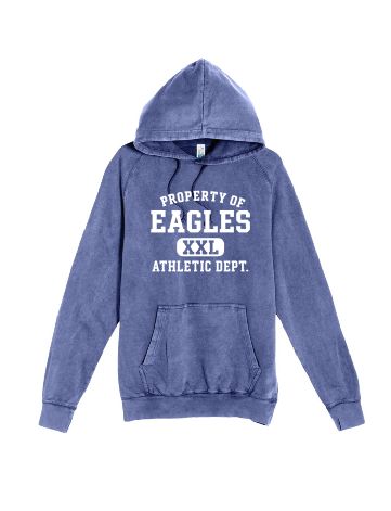 Eagles Lane Seven Vintage Raglan Unisex Hoodie