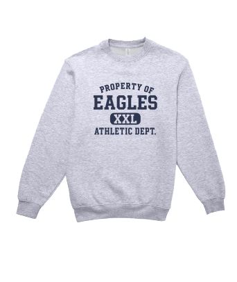 Eagles Lane Seven Premium Unisex Crewneck Sweatshirt--3 Colors Available--Youth Sizes Available